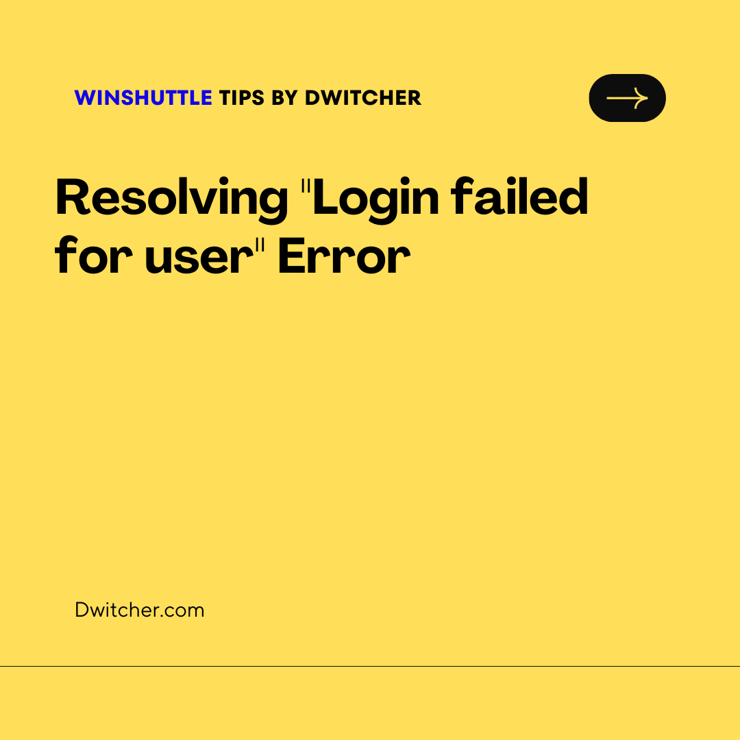You are currently viewing Resolving “Login failed for user” Error When Connecting to SQL Server through Spectrum Management Console