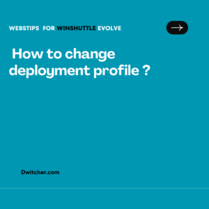 Read more about the article Changing Deployment Profiles in Evolve