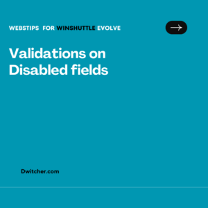 Read more about the article Handling Validations for Disabled Fields