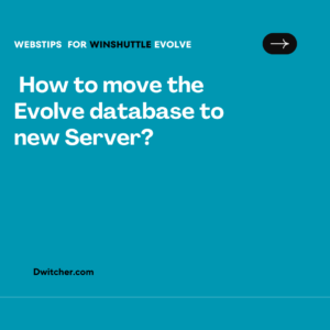 Read more about the article Relocating the Evolve Database to a New Server: Step-by-Step Process