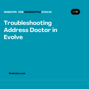 Read more about the article Troubleshooting Address Doctor in Evolve